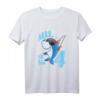 Kinder Pirat Shirt zum 4. Geburtstag für Jungen - Piraten- und Hai-Motiv, perfektes Geschenk & Outfit für die Geburtstagsfeier