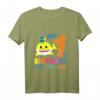 Kinder My 1st Birthday – Baby Party Hai Geschenk für Jungen – Niedliches T-Shirt für den ersten Geburtstag