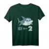 Kinder Ich bin 2 - Hai Geburtstagsshirt zum 2. Geburtstag, Süßes Kindergeburtstags T-Shirt für Jungen und Mädchen