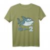 Kinder Ich bin 2 - Hai Geburtstagsshirt zum 2. Geburtstag, Süßes Kindergeburtstags T-Shirt für Jungen und Mädchen