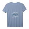 Damen Ich Mag Halt Einfach Haie, Ok Spruch Süßer Hai T-Shirt mit V-Ausschnitt – Perfekt als Geschenk für Fischfans, Freunde & Unterwasserwelt-Enthusiasten