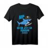 Einschulung 2020 Schulkind T-Shirt mit Hai Pirat Design – Lustiges Outfit und Geschenk für den ersten Schultag