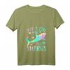 Nur ein Mädchen, das Haie liebt - Für Hai-Liebhaber T-Shirt mit V-Ausschnitt, perfektes Geschenk für Frauen & Mädchen