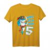 Kinder Hai! Ich bin 5 Hai Piratenkostüm - Lustiges Piraten- und Hai-Shirt für den 5. Geburtstag, ideal als Geschenk & Partyoutfit für Jungen