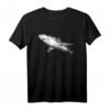 Weißer Hai - Carcharodon Carcharias Illustration T-Shirt für Meerestierfans und Hai-Enthusiasten