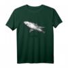 Weißer Hai - Carcharodon Carcharias Illustration T-Shirt für Meerestierfans und Hai-Enthusiasten