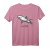 Weißer Hai - Carcharodon Carcharias Illustration T-Shirt für Meerestierfans und Hai-Enthusiasten