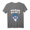 Kinder Geburtstag T-Shirt 3 Jahre alt mit Hai Shark Design - Lustiges Geschenk für Jungen und Mädchen zum 3. Geburtstag