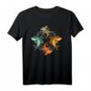 Hammerhai Ozean Tier Geschenk Raubtier - Buntes Hai T-Shirt für Meerestier-Fans, Tierschützer & Tierliebhaber zum Geburtstag & Weihnachten