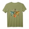 Hammerhai Ozean Tier Geschenk Raubtier - Buntes Hai T-Shirt für Meerestier-Fans, Tierschützer & Tierliebhaber zum Geburtstag & Weihnachten