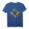 Hammerhai Ozean Tier Geschenk Raubtier - Buntes Hai T-Shirt für Meerestier-Fans, Tierschützer & Tierliebhaber zum Geburtstag & Weihnachten