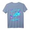 Nur ein Mädchen, das Haie liebt - Niedliches Hai-Liebhaber T-Shirt für Frauen und Mädchen, perfekte Geschenkidee für Meerestier-Fans