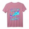 Nur ein Mädchen, das Haie liebt - Niedliches Hai-Liebhaber T-Shirt für Frauen und Mädchen, perfekte Geschenkidee für Meerestier-Fans