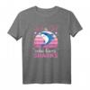 Just a Girl Who Loves Sharks - Lustiges Hai T-Shirt für Mädchen und Meeresliebhaberinnen