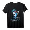 Kinder Einschulung 2020 Hai Pirat T-Shirt - Lustiges Schulstart-Outfit und Einschulungsgeschenk für Schulanfänger
