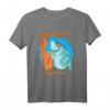 Sommerzeit ist Essenszeit Hai T-Shirt – Lustiges Sommermotivation-Shirt für Kinder und Erwachsene, ideales Geburtstagsgeschenk