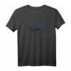 Shark Meer Wellen Hai Hand Gezeichnet Tier T-Shirt – Klassischer Ozean-Look für Meeres- und Hai-Fans