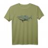 Shark Meer Wellen Hai Hand Gezeichnet Tier T-Shirt – Klassischer Ozean-Look für Meeres- und Hai-Fans