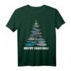 Merry Sharkmas Lustiges Hai Weihnachtsbaum T-Shirt – Perfekt für Weihnachten, Geschenke für Tierliebhaber, Surfer & Meeresfans