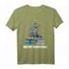 Merry Sharkmas Lustiges Hai Weihnachtsbaum T-Shirt – Perfekt für Weihnachten, Geschenke für Tierliebhaber, Surfer & Meeresfans