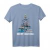 Merry Sharkmas Lustiges Hai Weihnachtsbaum T-Shirt – Perfekt für Weihnachten, Geschenke für Tierliebhaber, Surfer & Meeresfans