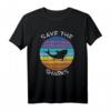 Tauchen Hai Haie Shark Retro Vintage T-Shirt – Perfektes Geschenk für Taucher, Schnorchler & Hai-Liebhaber am Strand & im Ozean