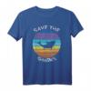 Tauchen Hai Haie Shark Retro Vintage T-Shirt – Perfektes Geschenk für Taucher, Schnorchler & Hai-Liebhaber am Strand & im Ozean