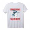 Hai T-Shirt - Lustiges Geschenk für Meerestier Fans & Hai Liebhaber mit Spruch 'Spoiler-Alarm Ich liebe Haie'