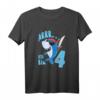 Kinder Pirat Shirt zum 4. Geburtstag für Jungen mit Hai und Piratenmotiven – Perfektes Geburtstagsoutfit und Geschenkidee