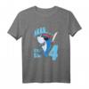 Kinder Pirat Shirt zum 4. Geburtstag für Jungen mit Hai und Piratenmotiven – Perfektes Geburtstagsoutfit und Geschenkidee