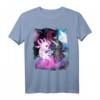 Niedliches Axolotl Yin Yang Plüschtier schwimmend im Weltraum - Trendiges Kinder T-Shirt für Geburtstage, Weihnachten & Axolotl-Liebhaber