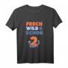 Kinder Frech Wild und schon 2 Jahre Hai T-Shirt – Originelles Geburtstagsgeschenk für Mädchen und Jungen zum 2. Geburtstag