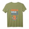 Kinder Frech Wild und schon 2 Jahre Hai T-Shirt – Originelles Geburtstagsgeschenk für Mädchen und Jungen zum 2. Geburtstag