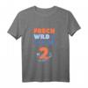 Kinder Frech Wild und schon 2 Jahre Hai T-Shirt – Originelles Geburtstagsgeschenk für Mädchen und Jungen zum 2. Geburtstag