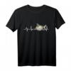 Hai Herzschlag Fischliebhaber Geschenk T-Shirt – Lustige Hai Kleidung für Meeresfans & Tierliebhaber