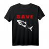 Save Sharks Hai Artenschutz T-Shirt – Perfektes Geschenk für Taucher, Scuba Diver und Meeresliebhaber
