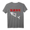 Save Sharks Hai Artenschutz T-Shirt – Perfektes Geschenk für Taucher, Scuba Diver und Meeresliebhaber