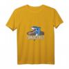 Damen Santa Cruz California Vintage Retro Hai mit Surfboard T-Shirt - Surfer-Design im 80er-Stil, Perfekt als Strand- und Geschenkartikel
