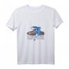 Damen Santa Cruz California Vintage Retro Hai mit Surfboard T-Shirt - Surfer-Design im 80er-Stil, Perfekt als Strand- und Geschenkartikel