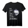 Haifisch Outfit Damen & Mädchen - Lustiges Hai T-Shirt mit Spruch für Tierliebhaber, Geburtstags- und Weihnachtsgeschenk
