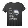Haifisch Outfit Damen & Mädchen - Lustiges Hai T-Shirt mit Spruch für Tierliebhaber, Geburtstags- und Weihnachtsgeschenk