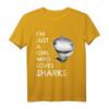 Haifisch Outfit Damen & Mädchen - Lustiges Hai T-Shirt mit Spruch für Tierliebhaber, Geburtstags- und Weihnachtsgeschenk