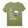 Haifisch Outfit Damen & Mädchen - Lustiges Hai T-Shirt mit Spruch für Tierliebhaber, Geburtstags- und Weihnachtsgeschenk