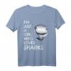 Haifisch Outfit Damen & Mädchen - Lustiges Hai T-Shirt mit Spruch für Tierliebhaber, Geburtstags- und Weihnachtsgeschenk