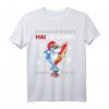 Hailigabend - Lustiges Weihnachtsmann Hai T-Shirt für Fischer und Meerliebhaber, ideales Weihnachtsgeschenk für Kinder und Erwachsene