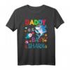 Daddy Of The Baby Hai T-Shirt - Lustiges Geburtstagsgeschenk für Jungen, Mädchen & Kinder, Papa Hai Geschenk für Geburtstag, Weihnachten & Vatertag