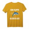 Delfin Damen & Kinder T-Shirt - Meer, Fisch & Delphin Motiv, Perfekt als Geschenk für Delfin- und Meeresbewohner-Fans