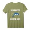 Delfin Damen & Kinder T-Shirt - Meer, Fisch & Delphin Motiv, Perfekt als Geschenk für Delfin- und Meeresbewohner-Fans