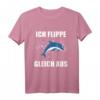 Delfin Damen & Kinder T-Shirt - Meer, Fisch & Delphin Motiv, Perfekt als Geschenk für Delfin- und Meeresbewohner-Fans