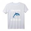 Delfin Damen & Kinder T-Shirt - Meer, Fisch & Delphin Motiv, Perfekt als Geschenk für Delfin- und Meeresbewohner-Fans